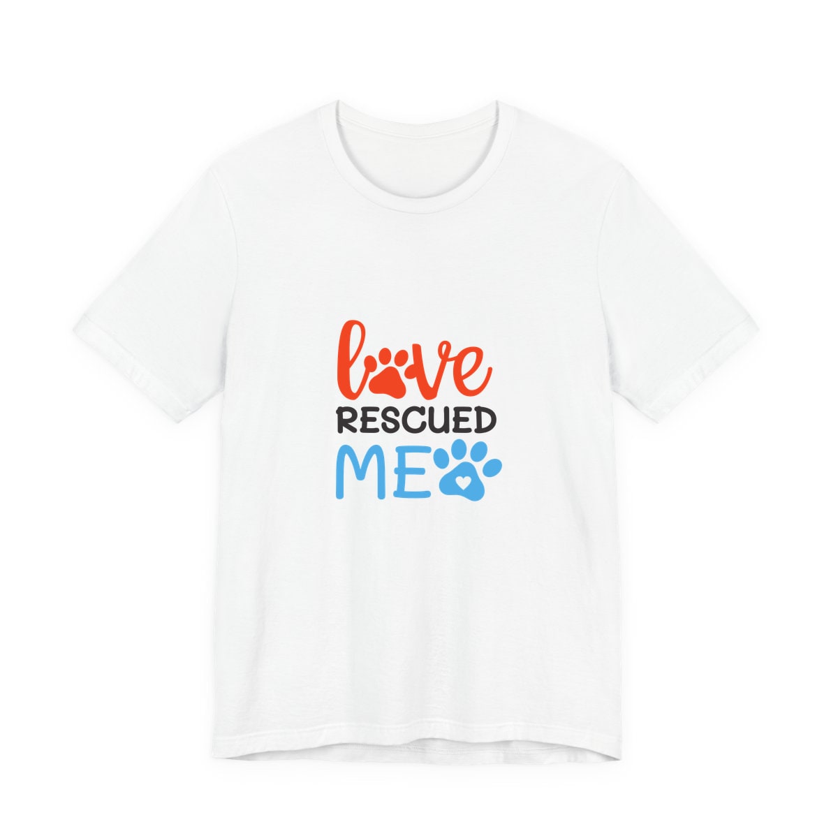 Love Rescued Me Jersey Tee