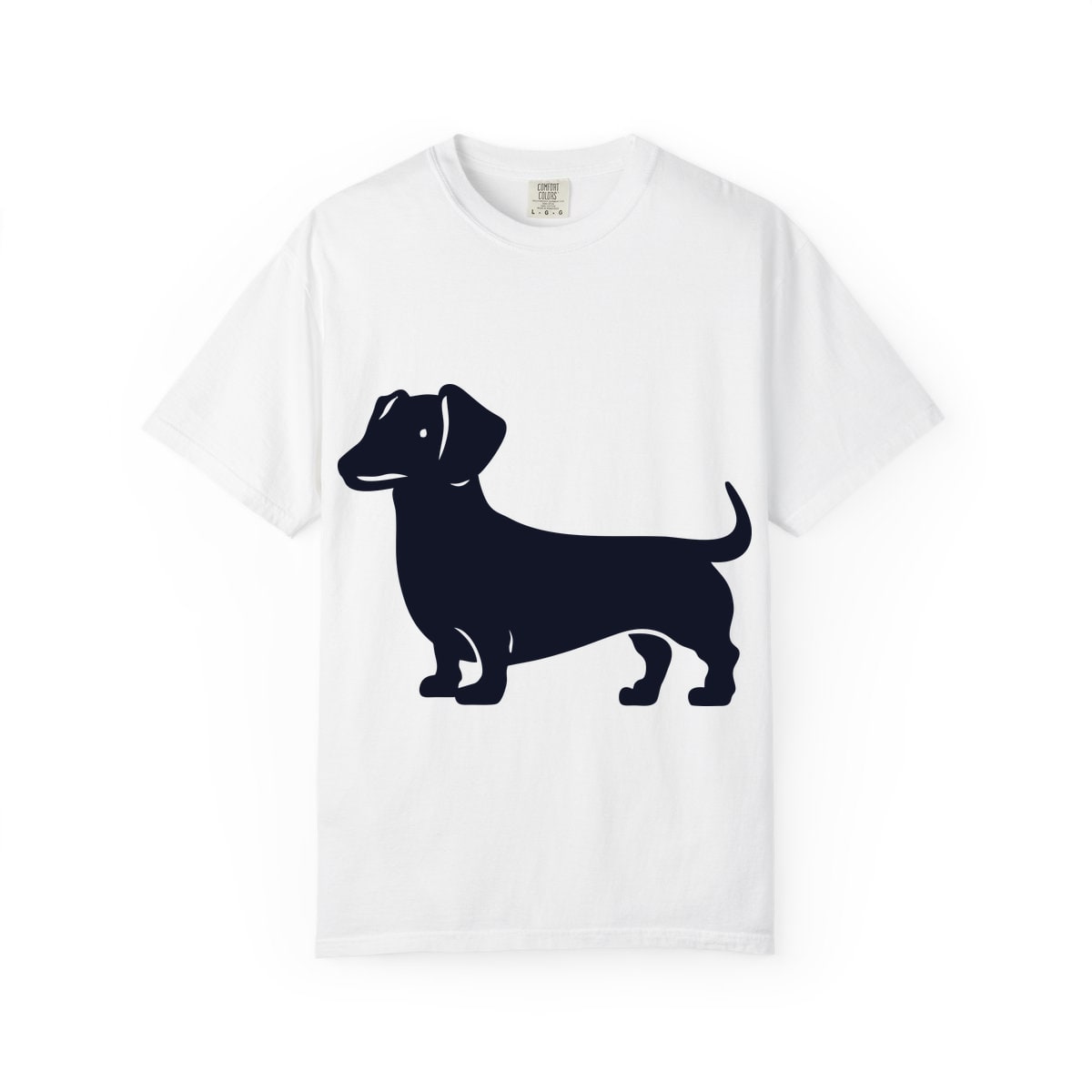 Dachshund Portrait Comfort Colors Tee