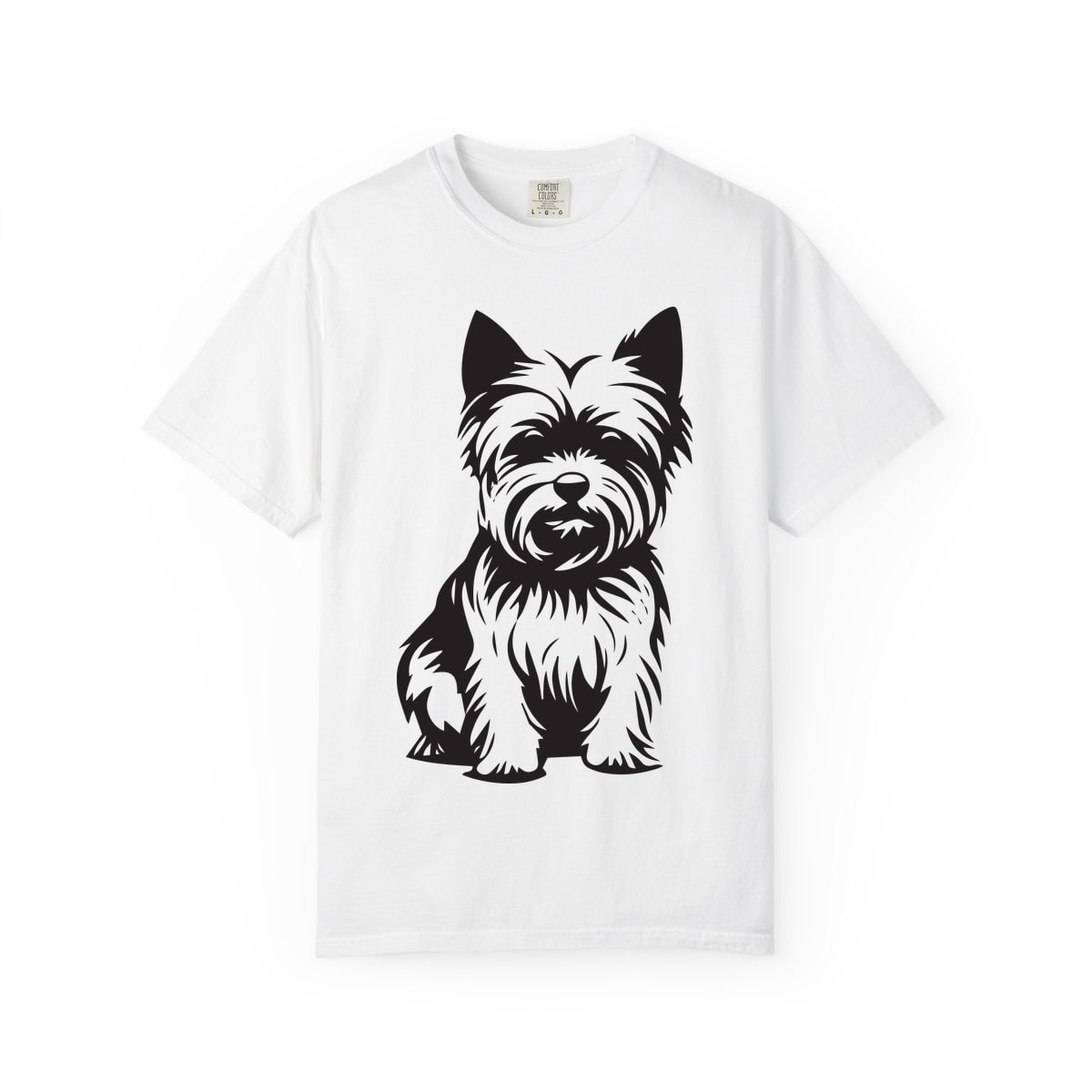 Yorkshire Terrier Portrait Comfort Colors Tee