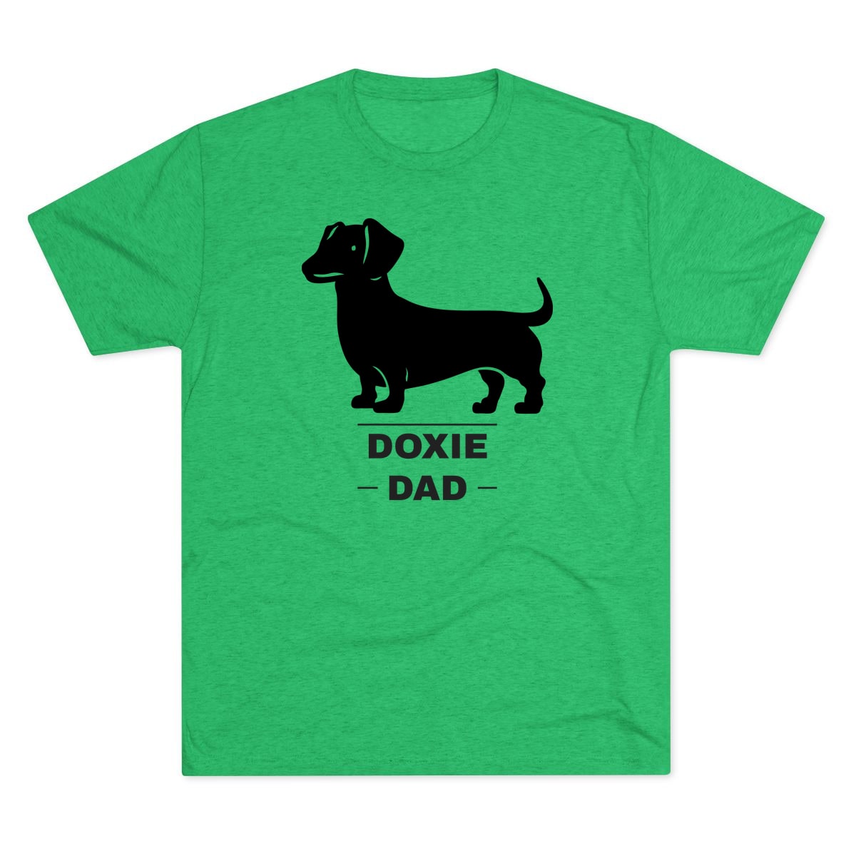 Dachshund Dad Tri-Blend Tee