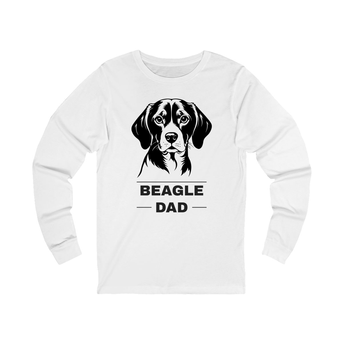 Beagle Dad Long Sleeve Shirt