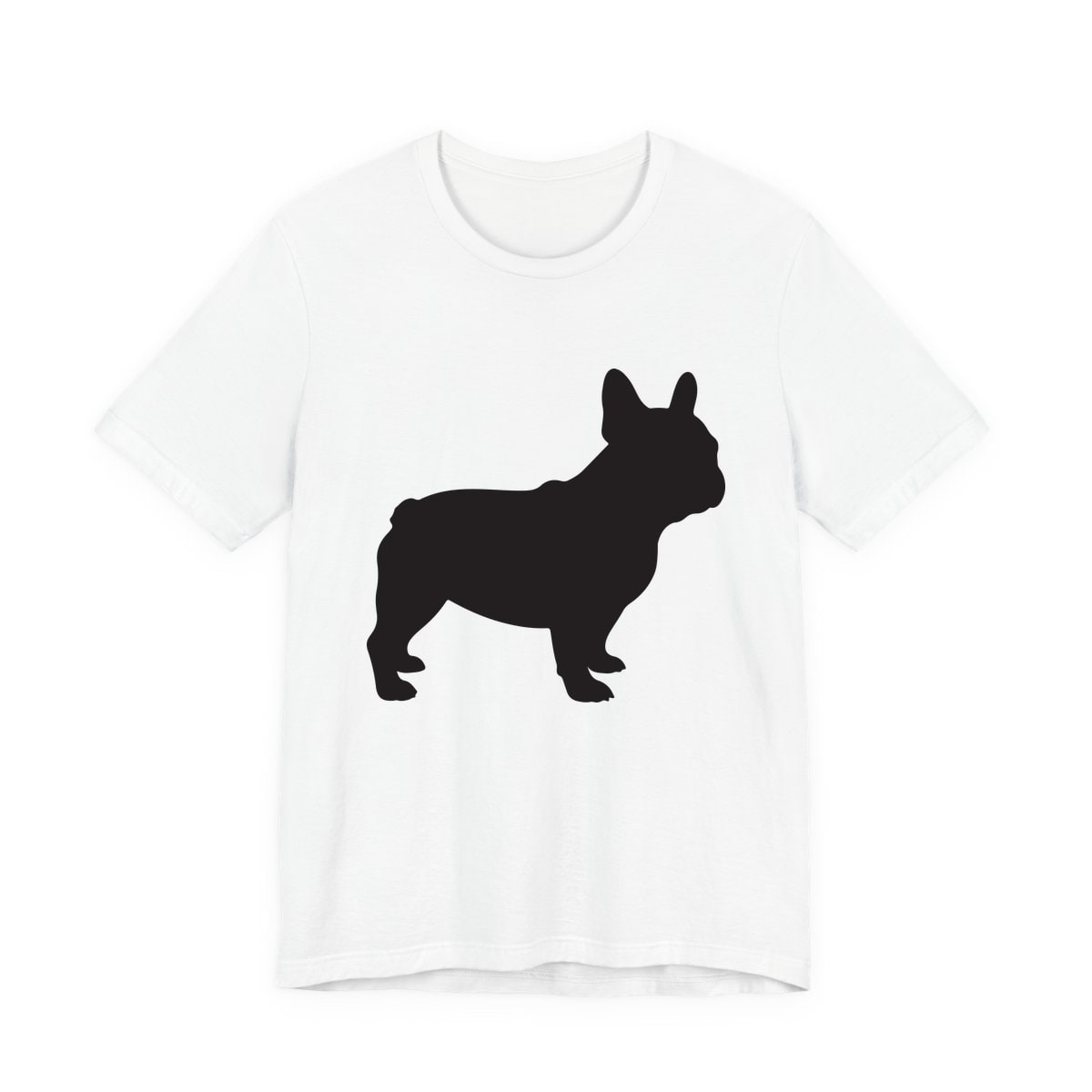 French Bulldog Silhouette profile Jersey Tee