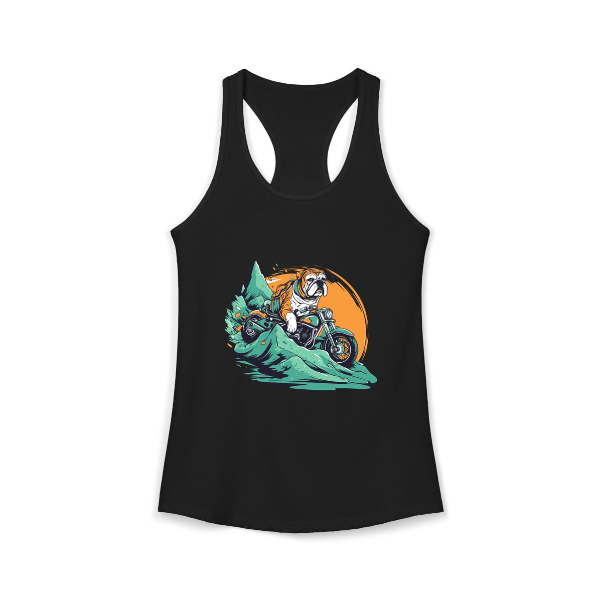 Motorcycle Bulldog Tank Top