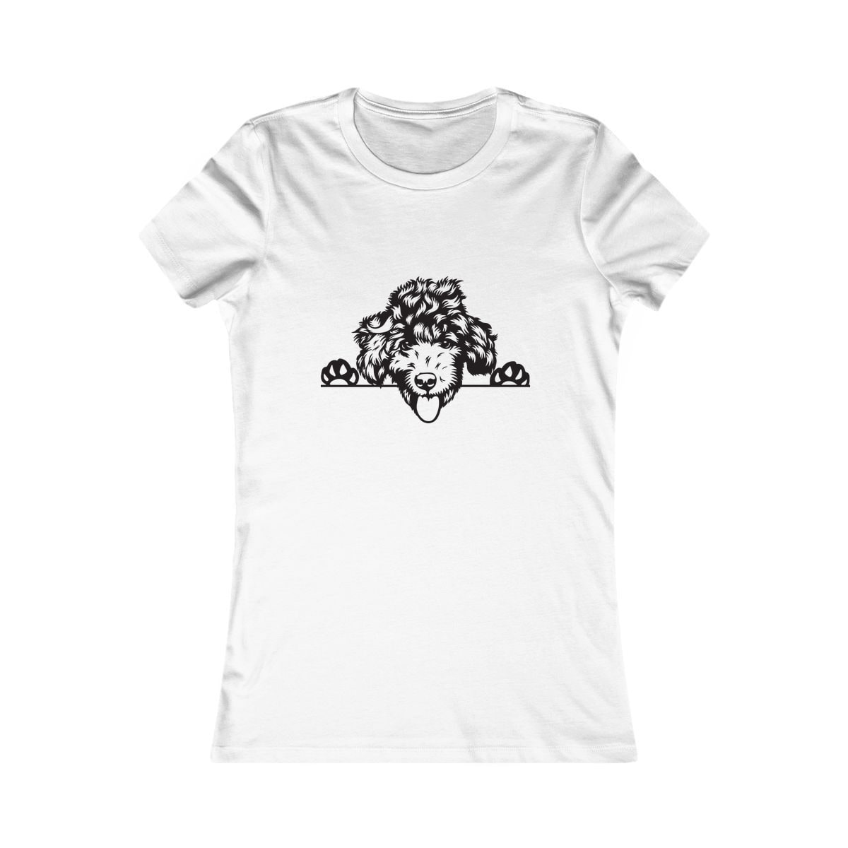 Peeking Doodle Women's Shirt