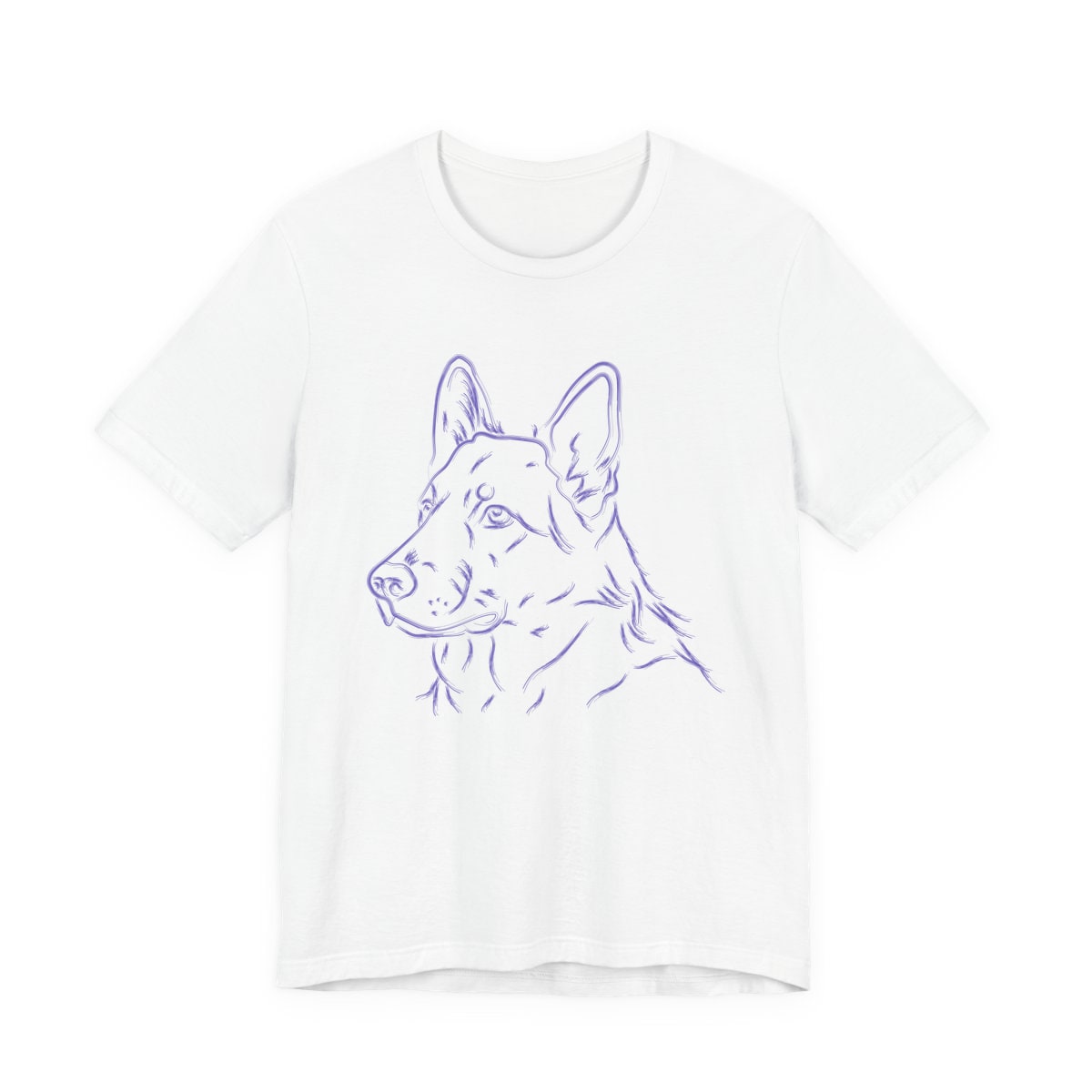 Multi Breed Icon german shepherd Jersey Tee