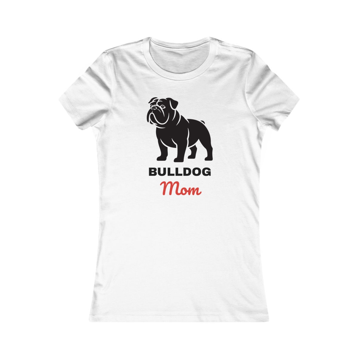 Bulldog Mom Women's Shirt
