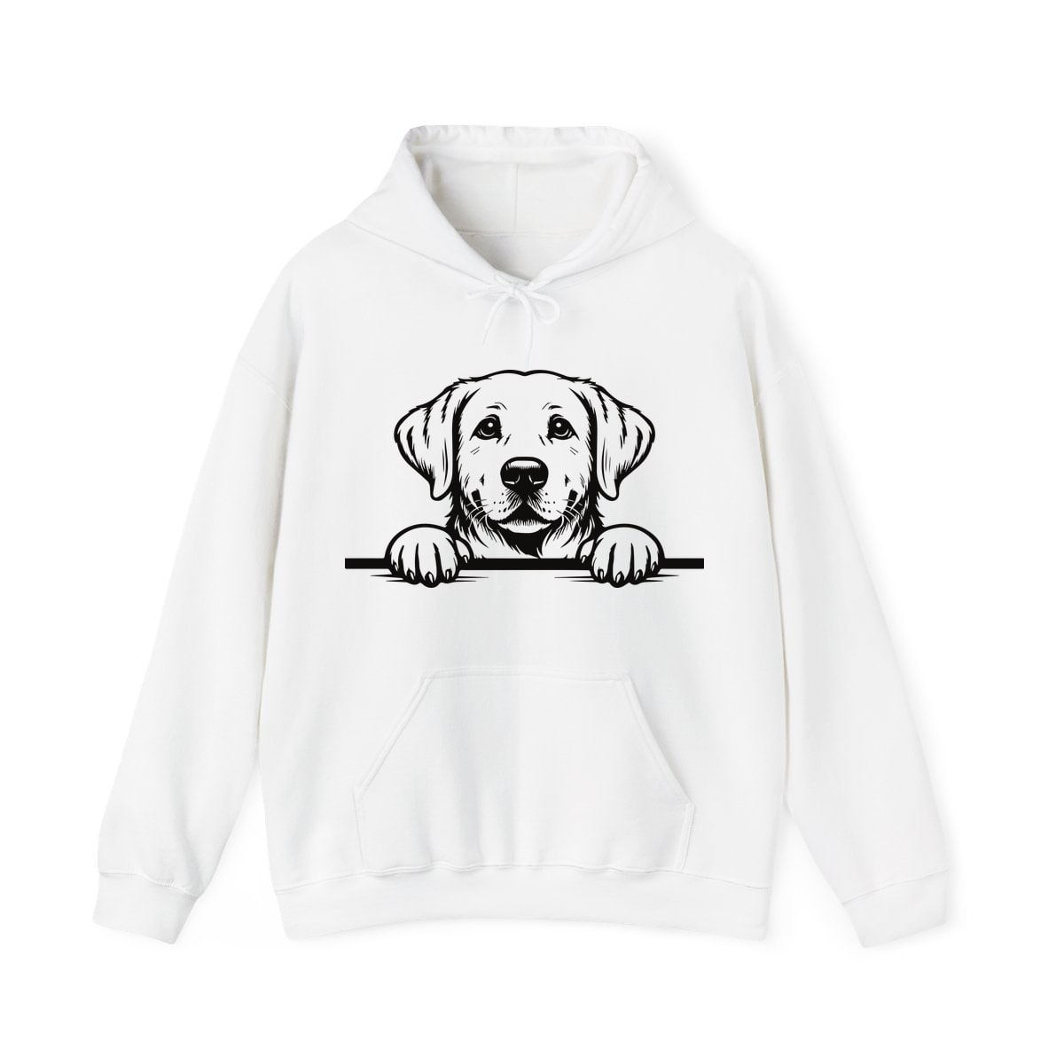 Peeking Labrador Hoodie