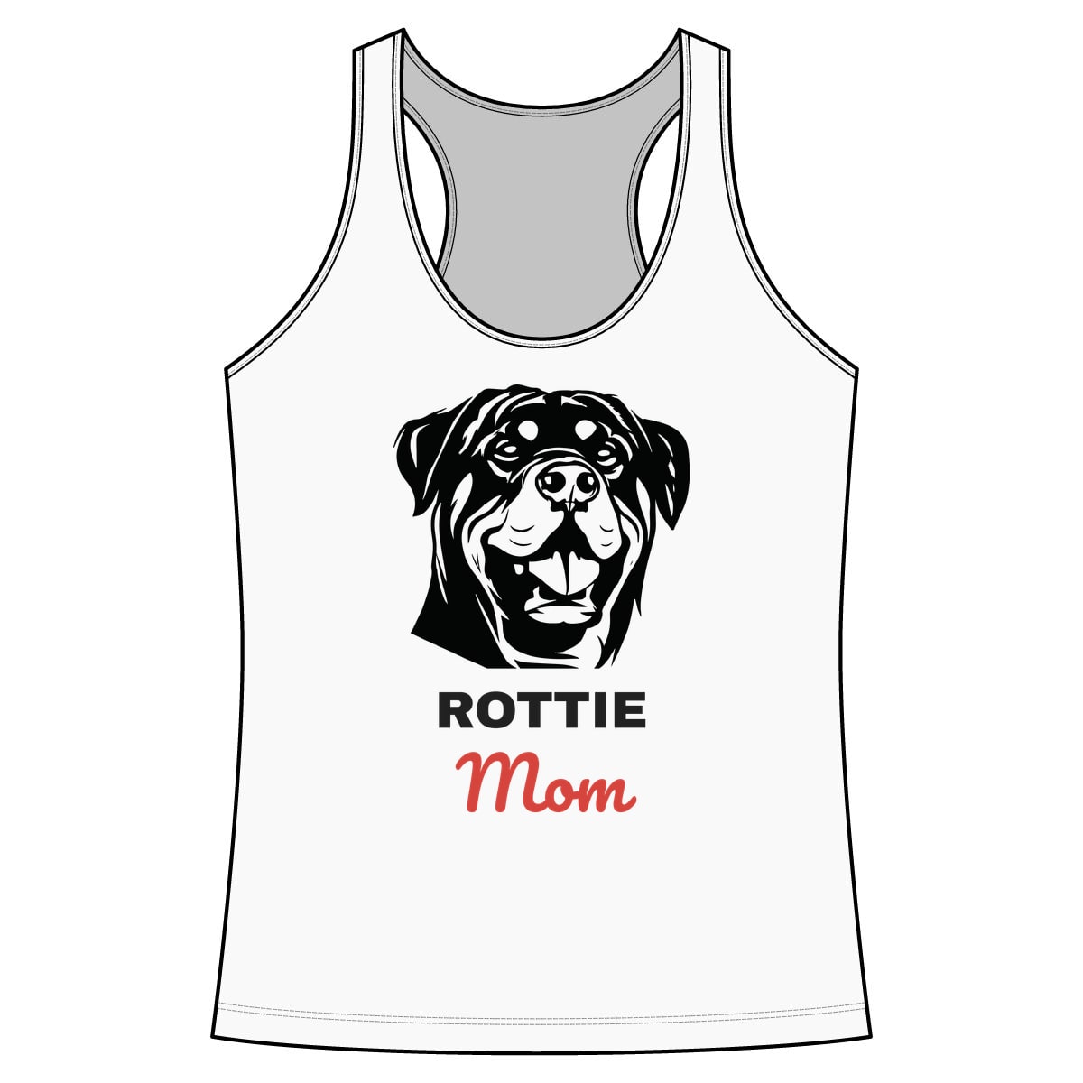 Rottweiler Mom Performance Tank