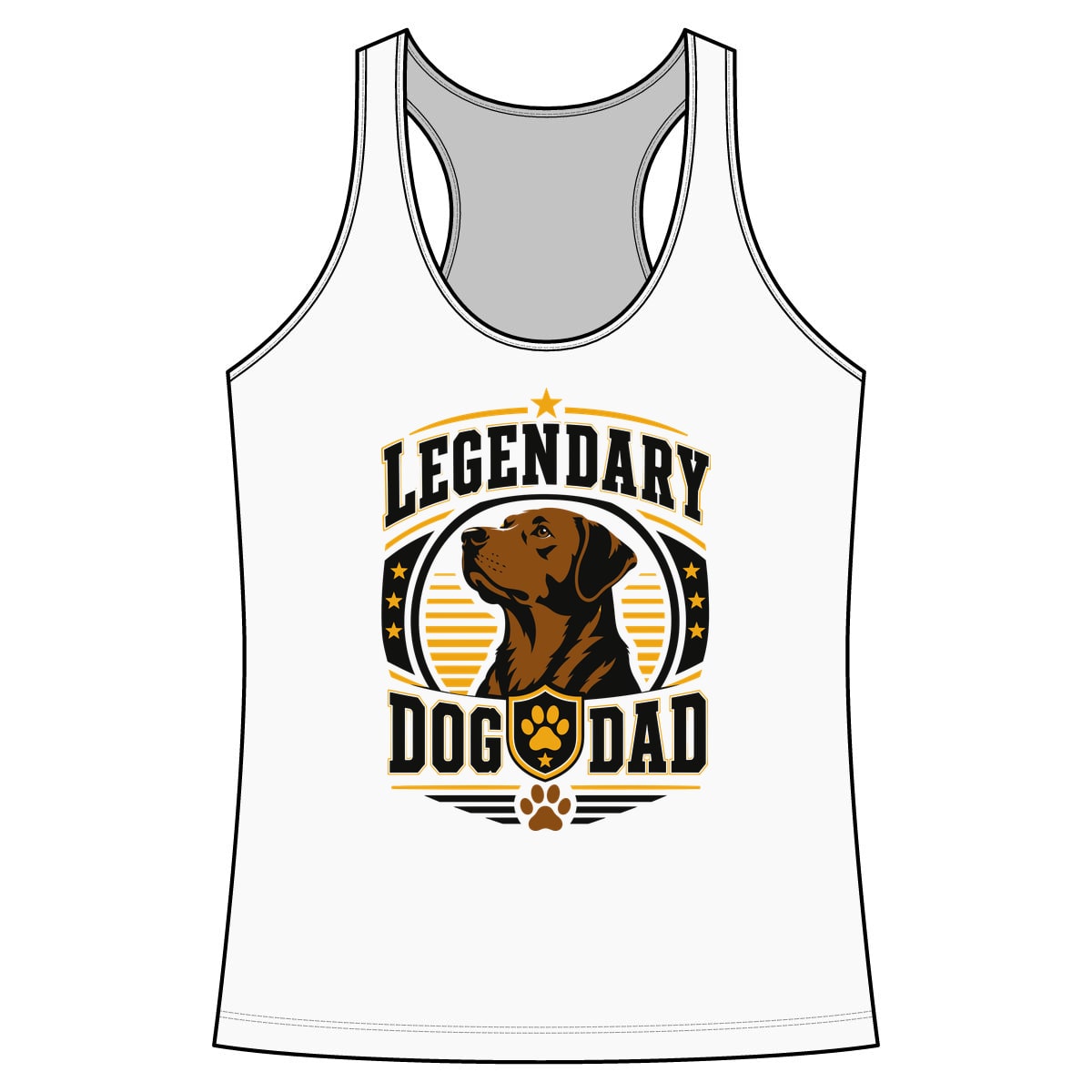 Legendary Dog Dad Performance Tank