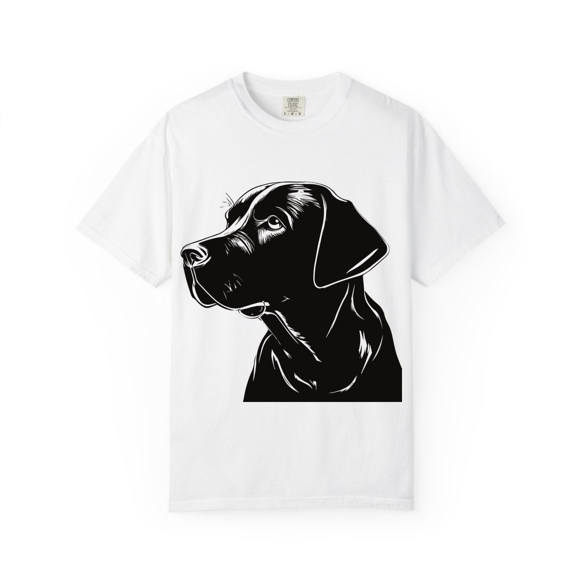 Labrador Retriever Portrait Comfort Colors Tee