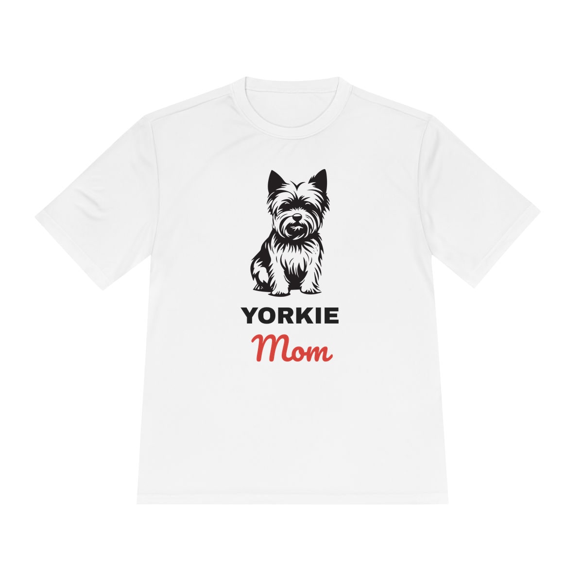 Yorkie Mom Moisture Wicking Tee by Sport-Tek
