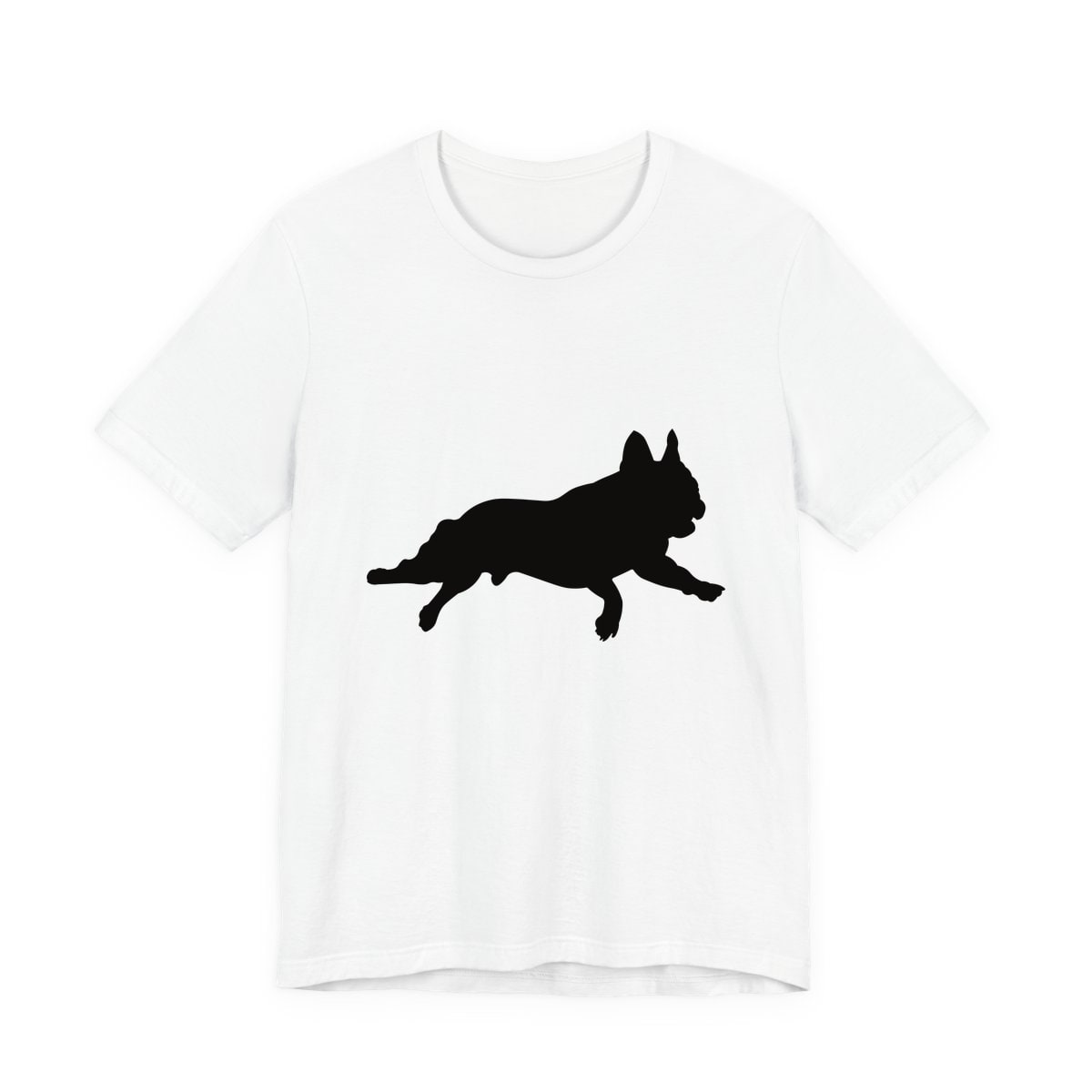 French Bulldog Pose running Jersey Tee