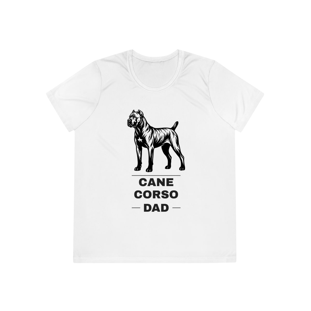 Cane Corso Dad Ladies Competitor Tee by Sport-Tek