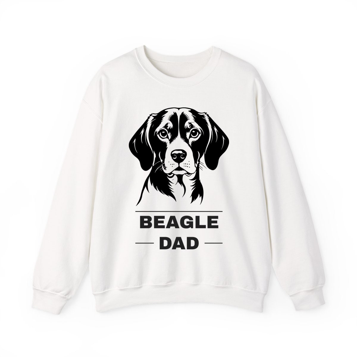 Beagle Dad Crewneck Sweatshirt