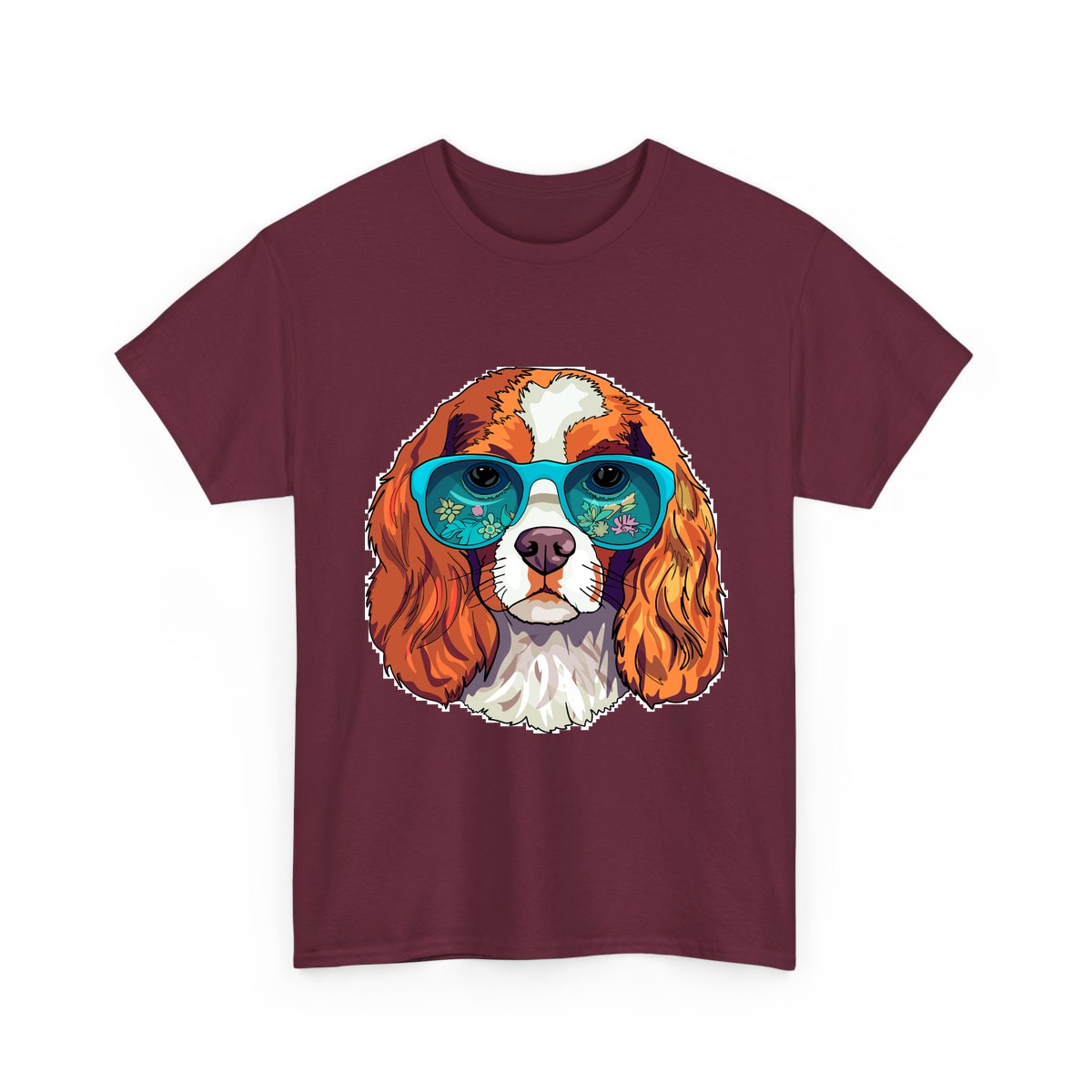 Cavalier in Sunglasses Shirt