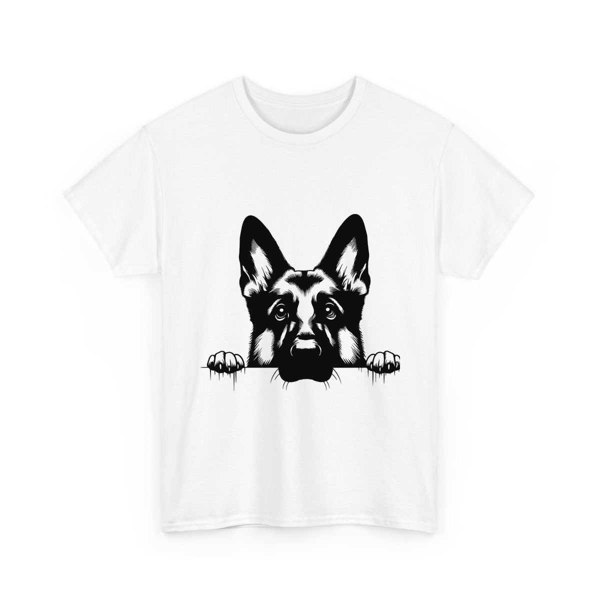 Peeking German Shepherd Shirt