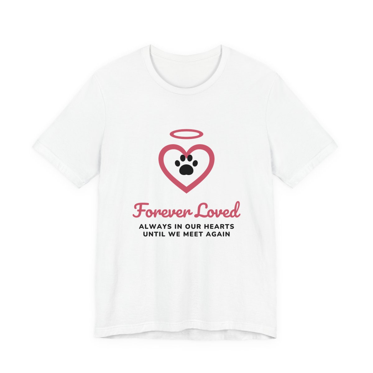 Dog Memorial Jersey Tee