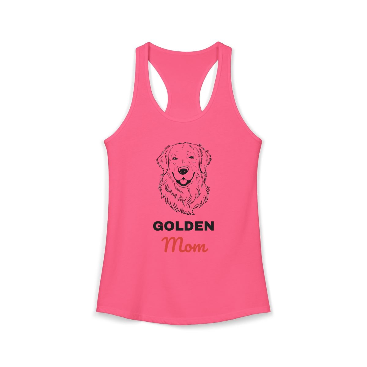 Golden Retriever Mom Tank Top