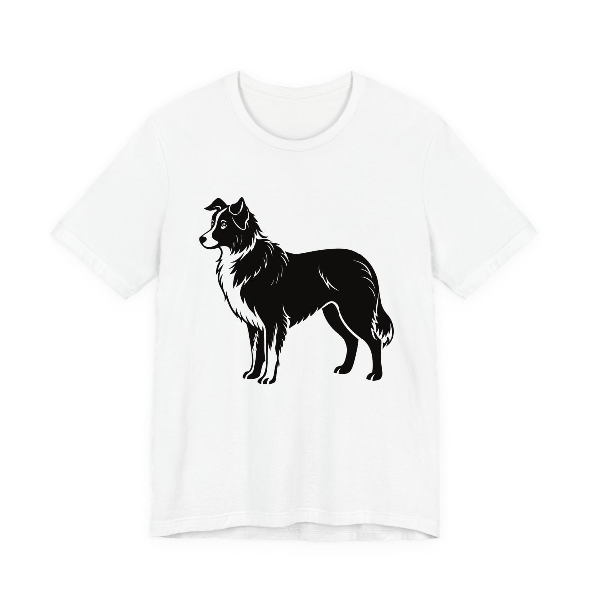 Australian Shepherd Portrait Jersey Tee