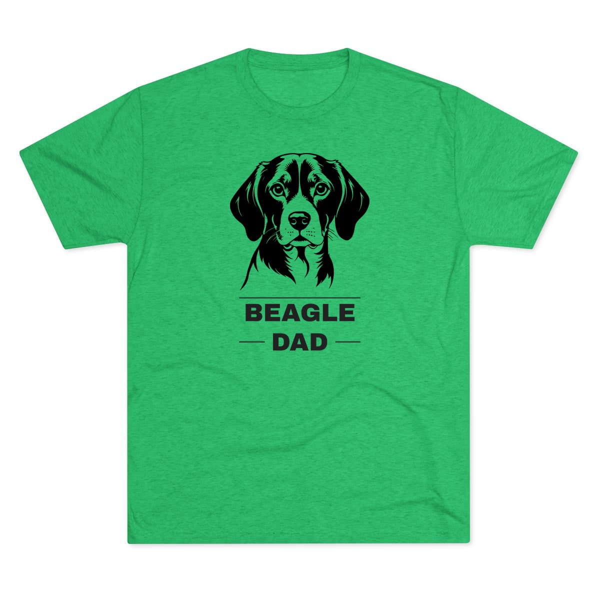 Beagle Dad Tri-Blend Tee