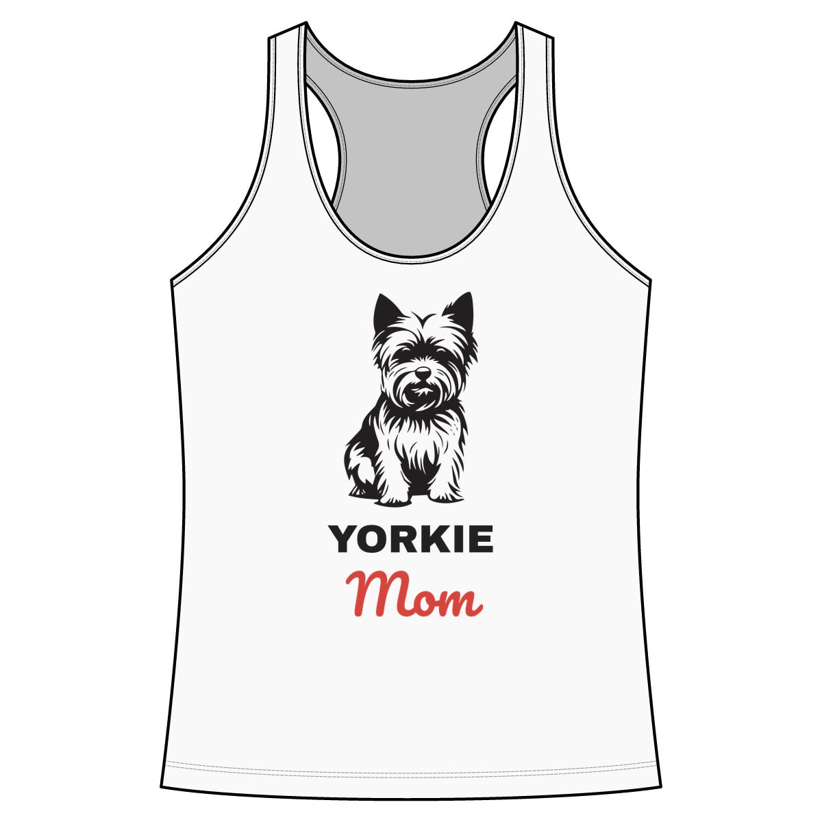 Yorkie Mom Performance Tank