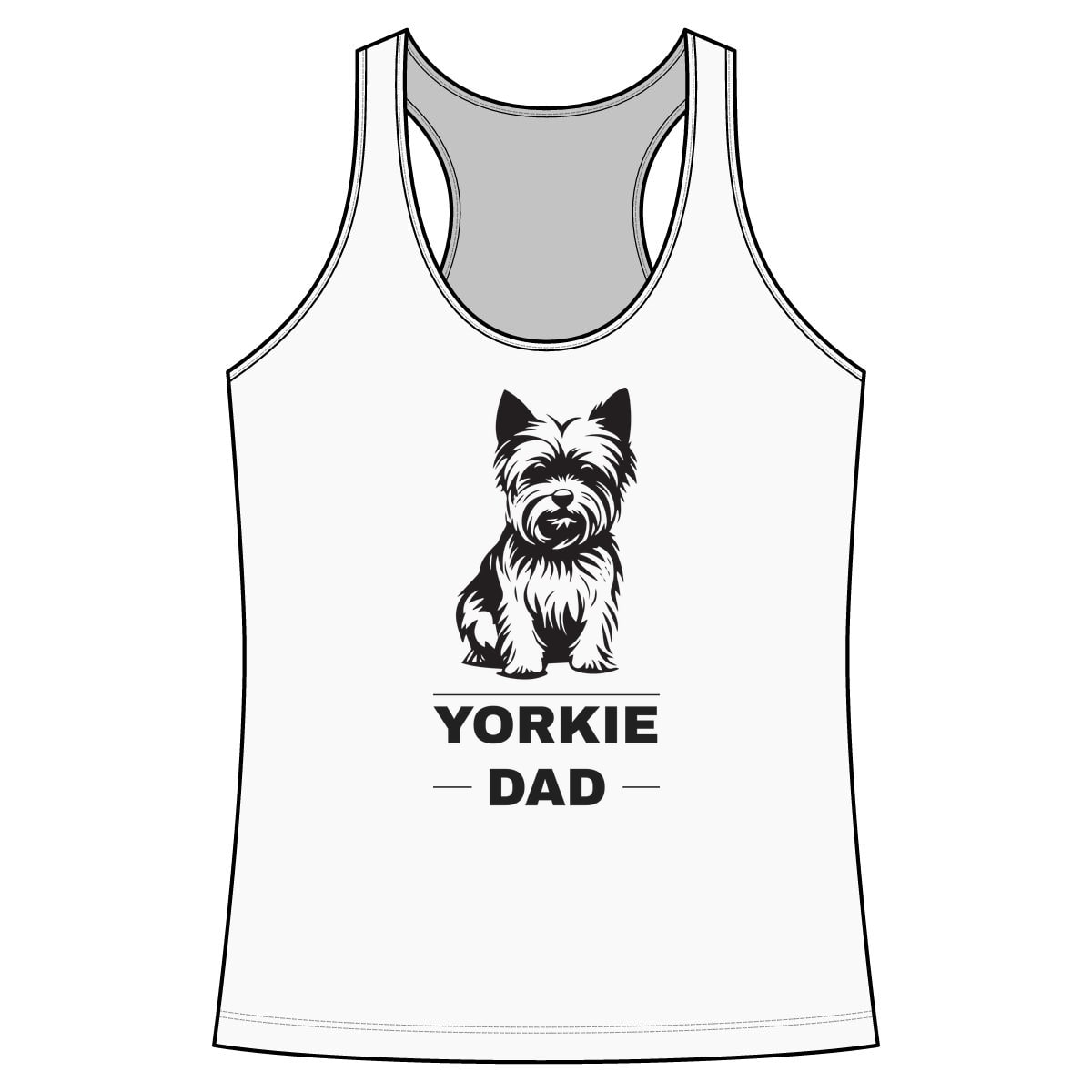 Yorkie Dad Performance Tank