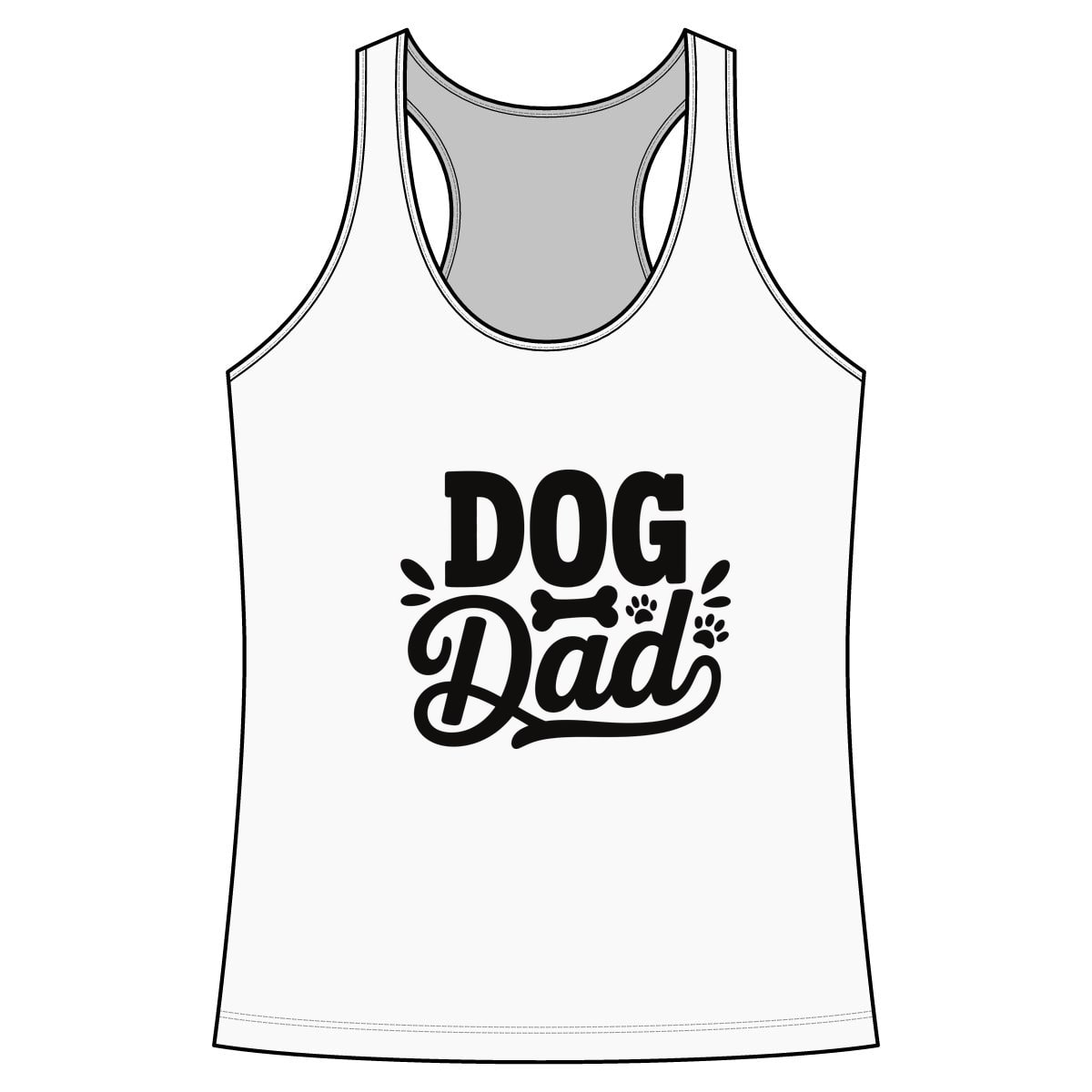 Dog Dad Script Performance Tank
