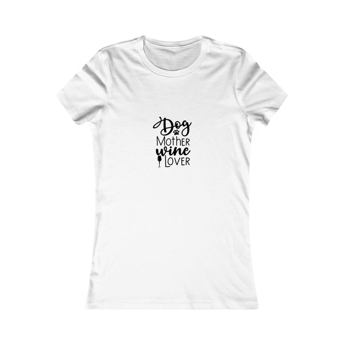 Dog Mother Wine Lover Women's Shirt