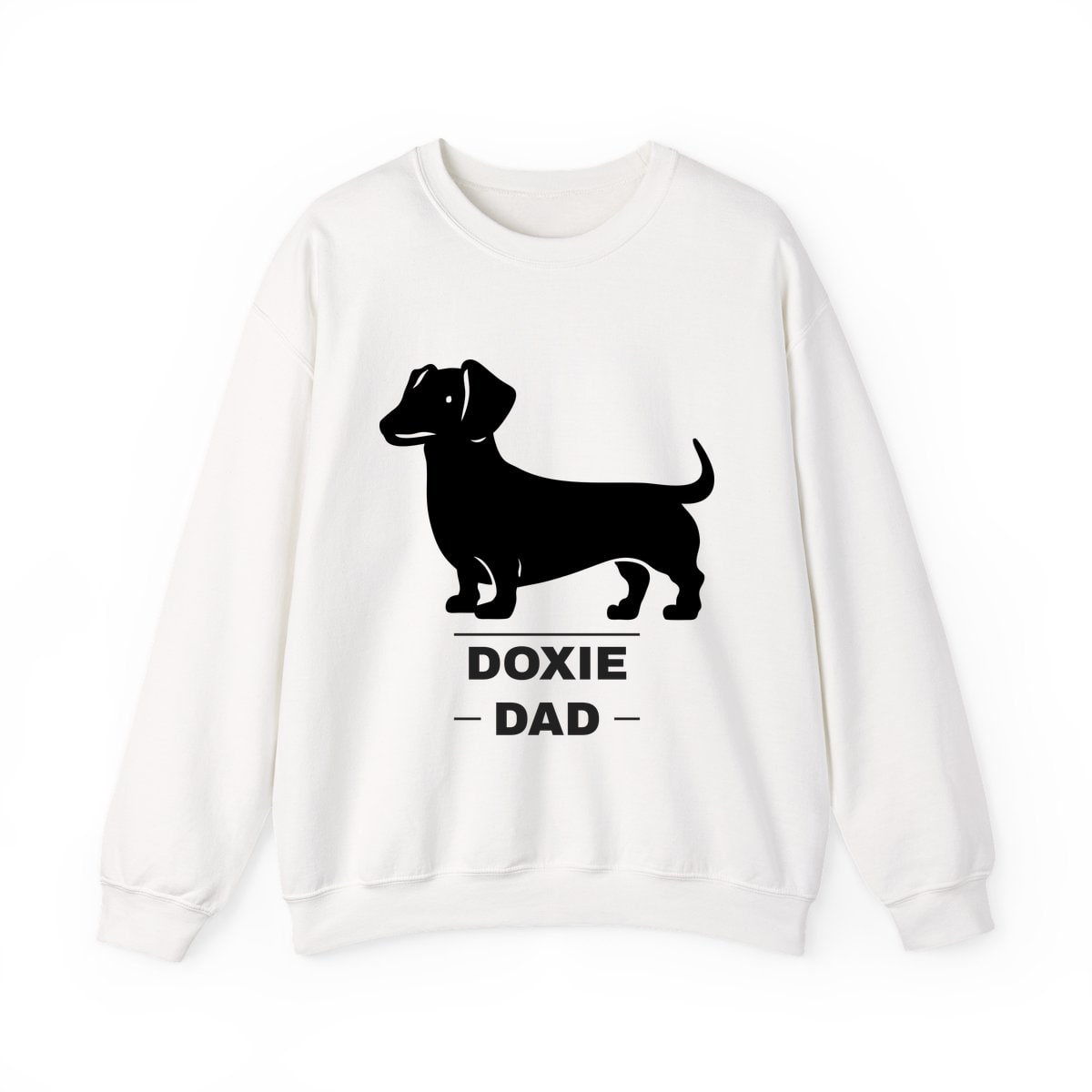 Dachshund Dad Crewneck Sweatshirt