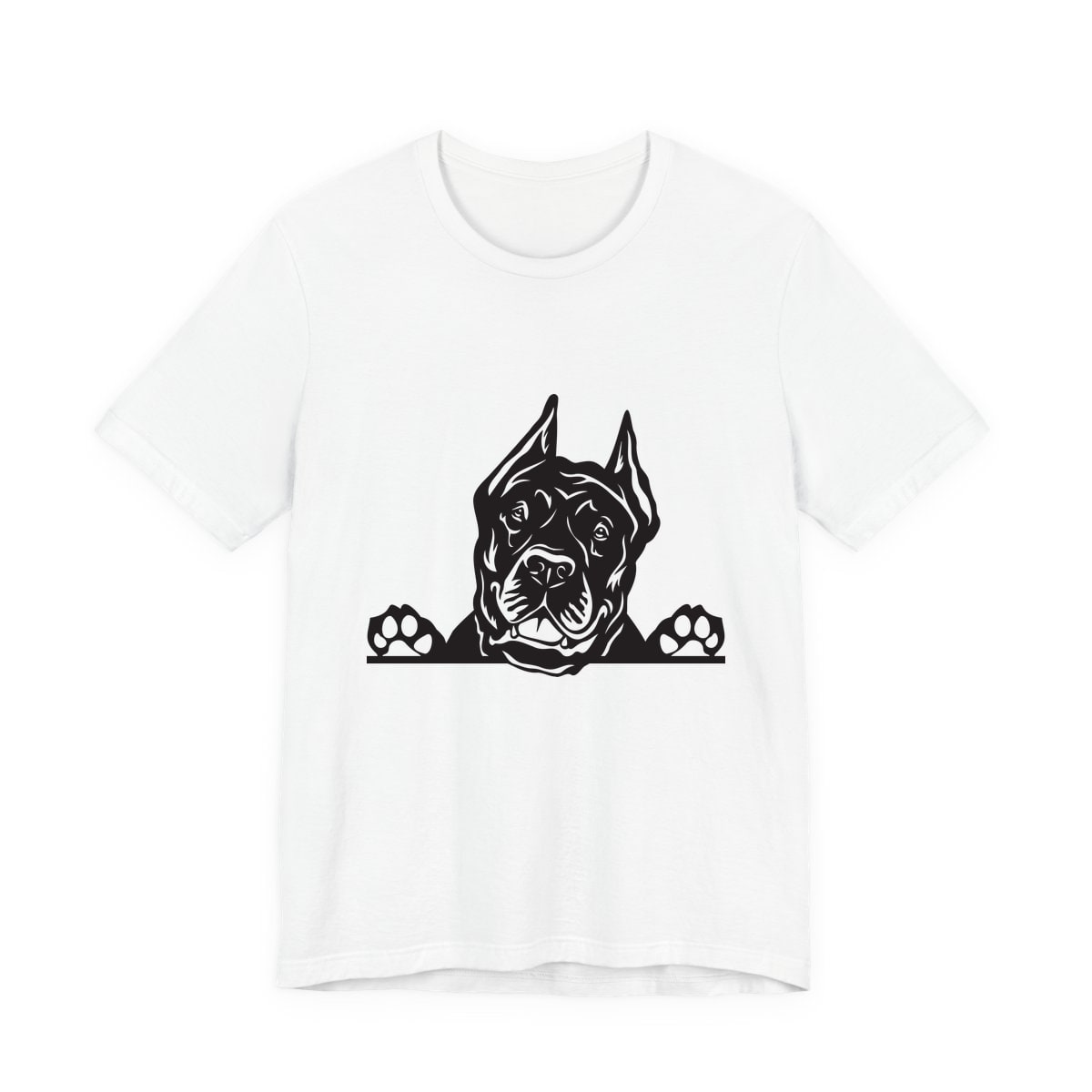 Peeking Cane Corso Jersey Tee