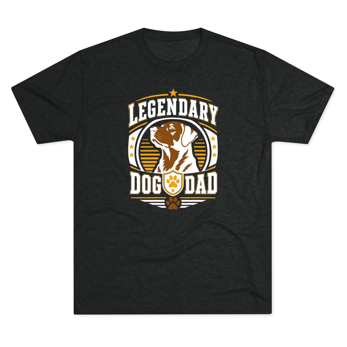 Legendary Dog Dad Tri-Blend Tee