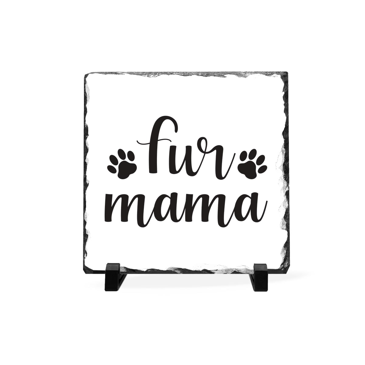 Fur Mama Slate Plaque