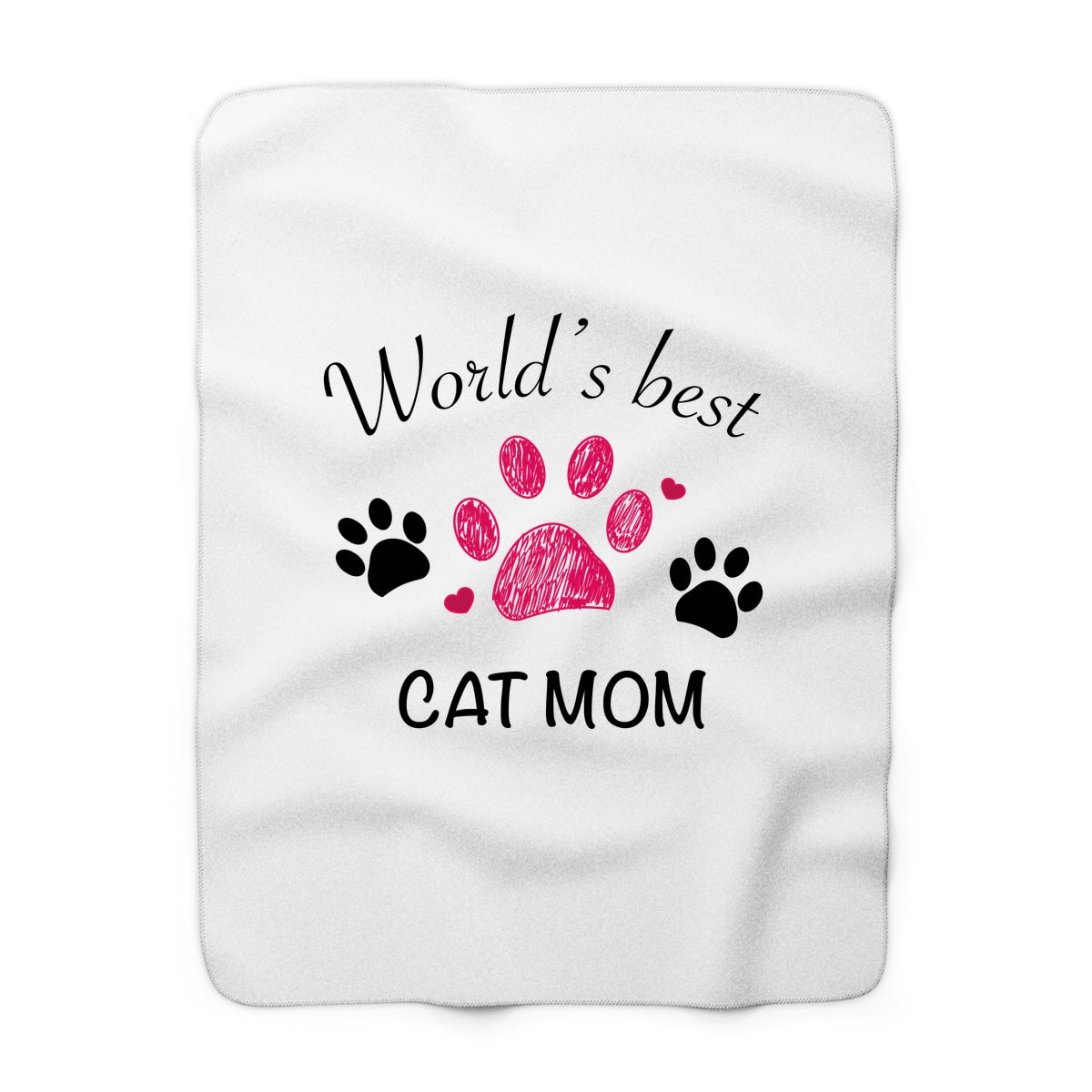 World's Best Cat Mom Blanket