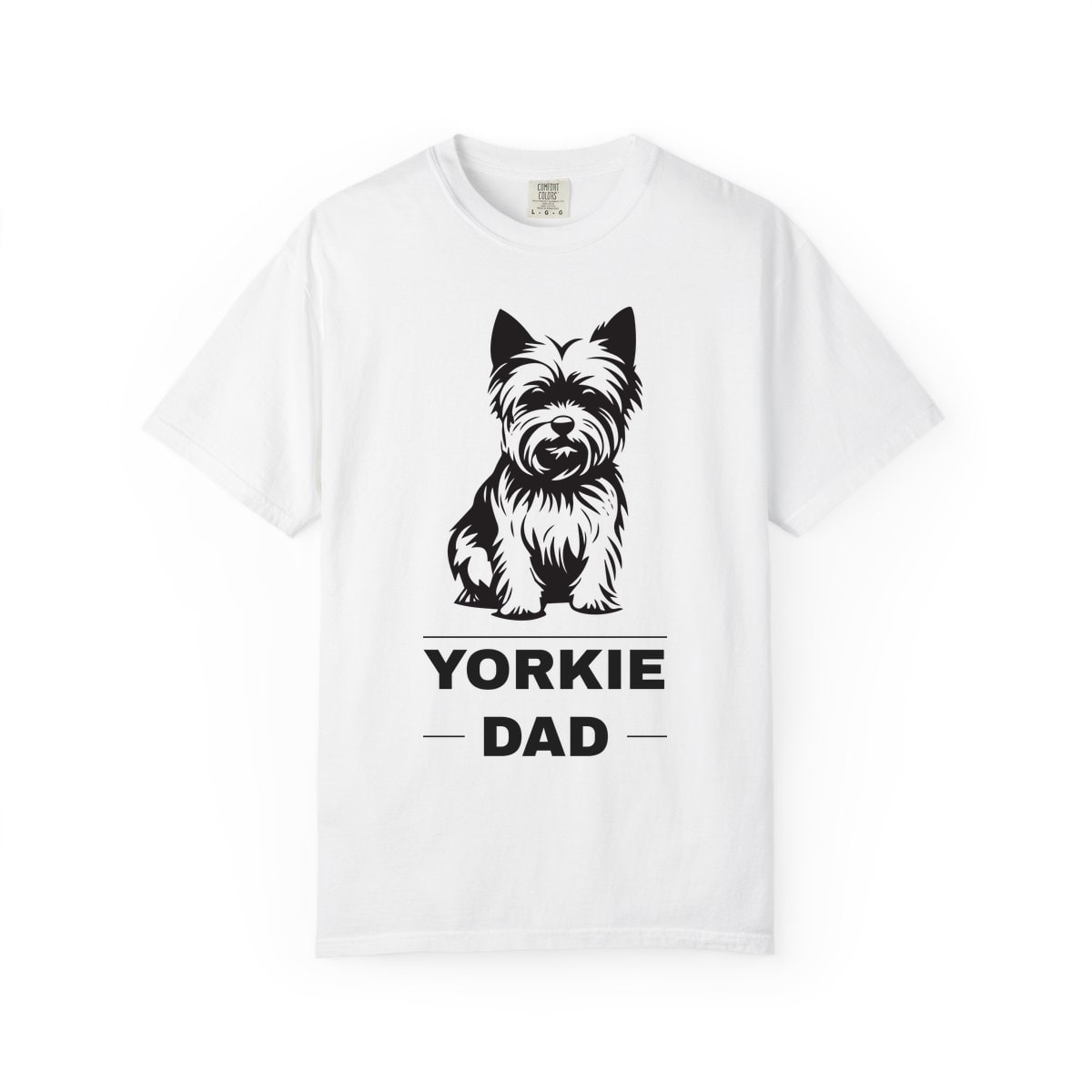 Yorkie Dad Comfort Colors Tee