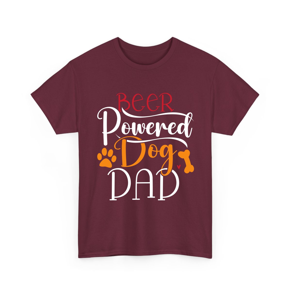 Beer Powered Dog Dad Shirt