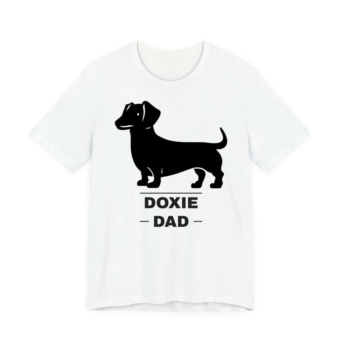 Dachshund Dad Jersey Tee