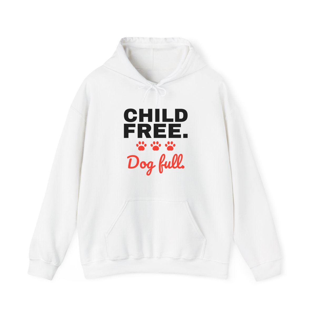 Child Free Dog Full Hoodie