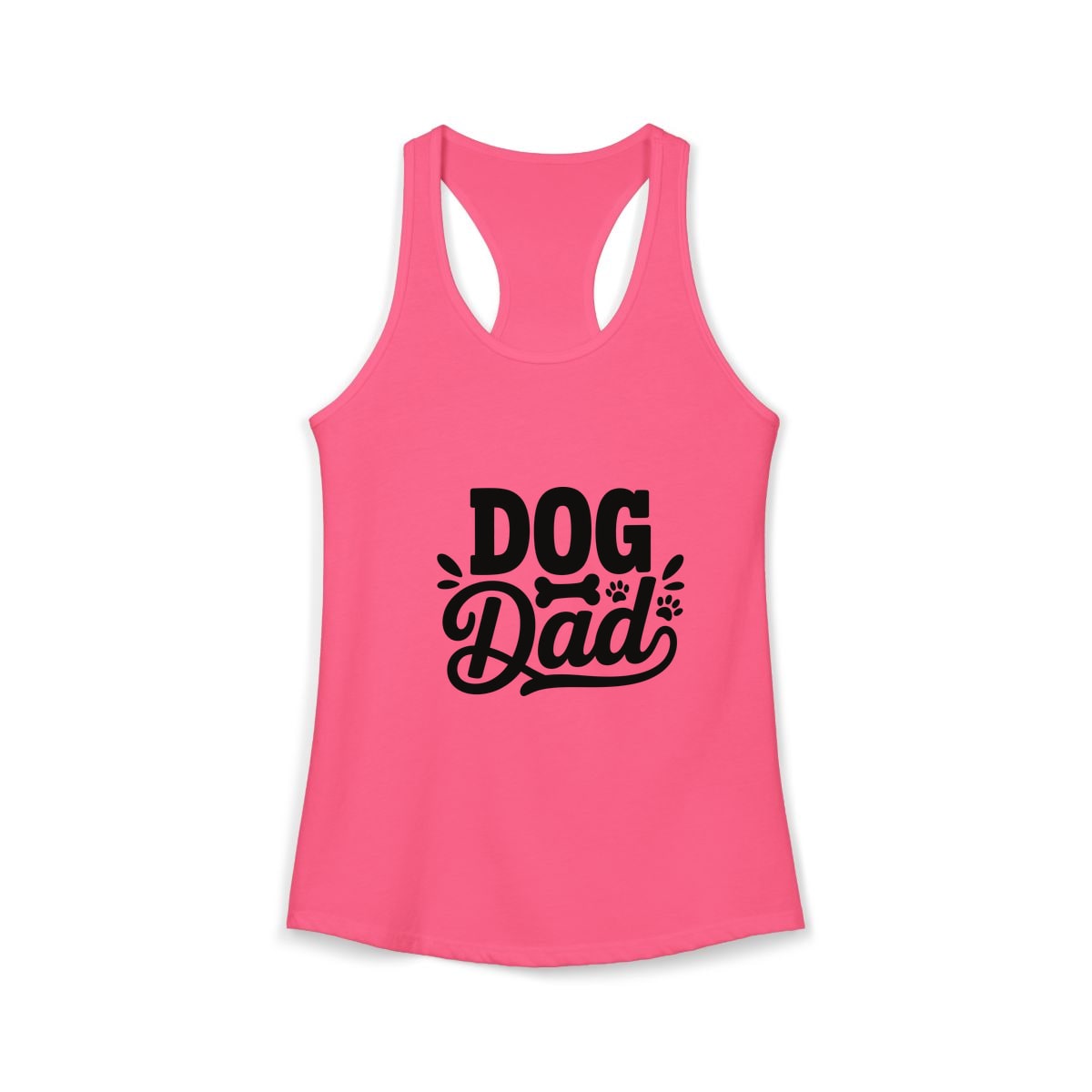 Dog Dad Script Tank Top
