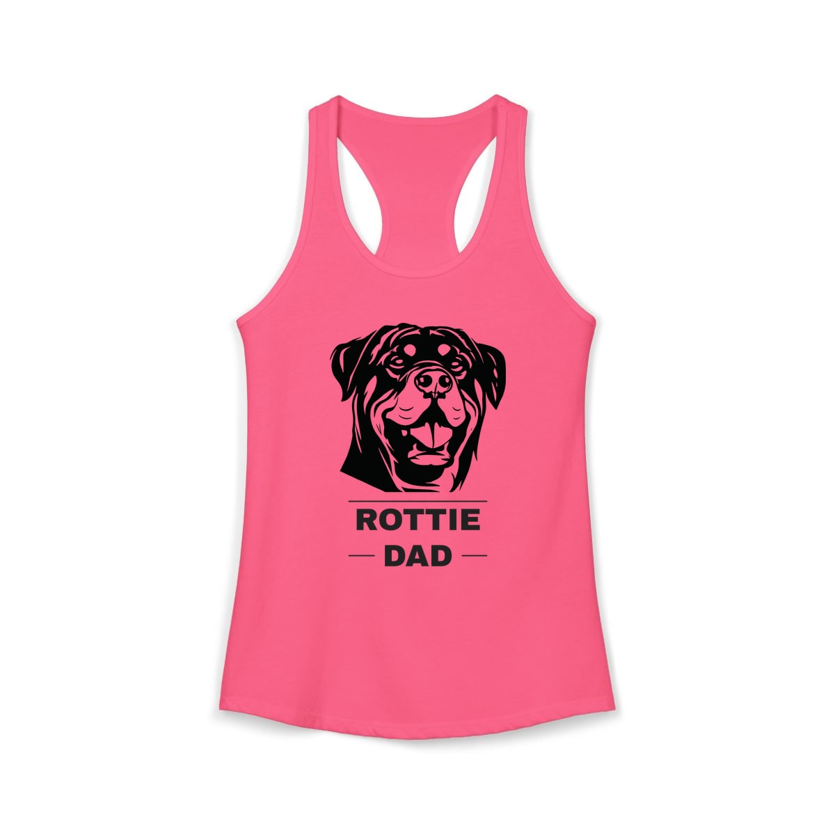 Rottweiler Dad Tank Top