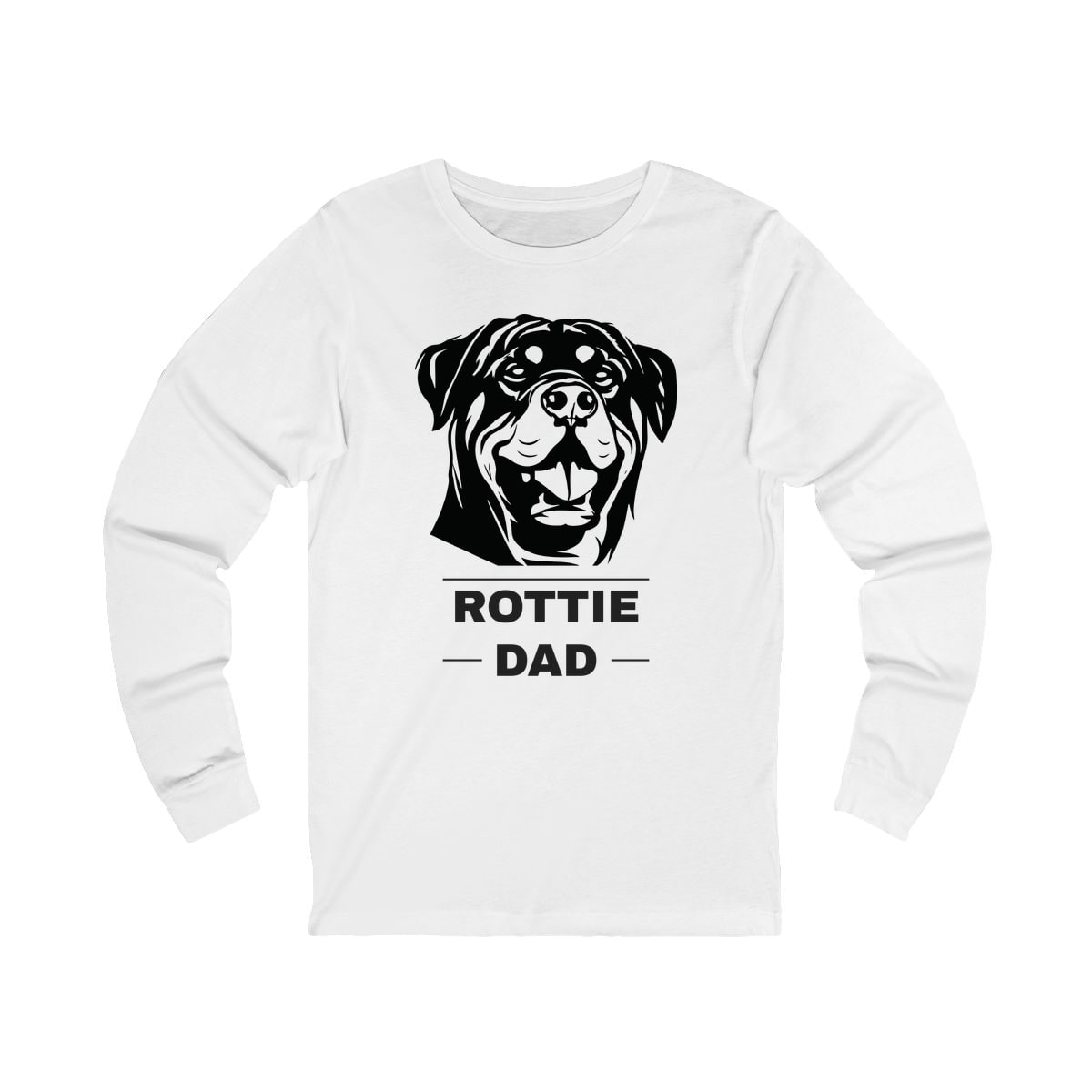Rottweiler Dad Long Sleeve Shirt
