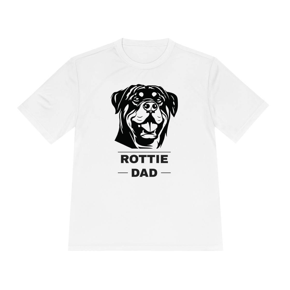 Rottweiler Dad Moisture Wicking Tee by Sport-Tek