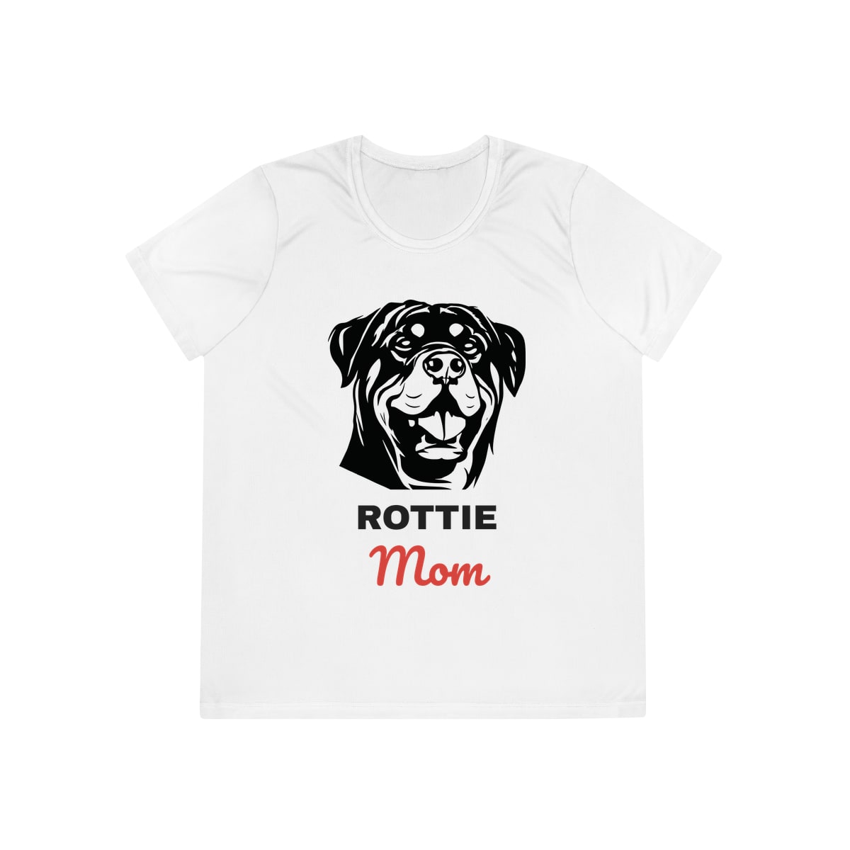 Rottweiler Mom Ladies Competitor Tee by Sport-Tek