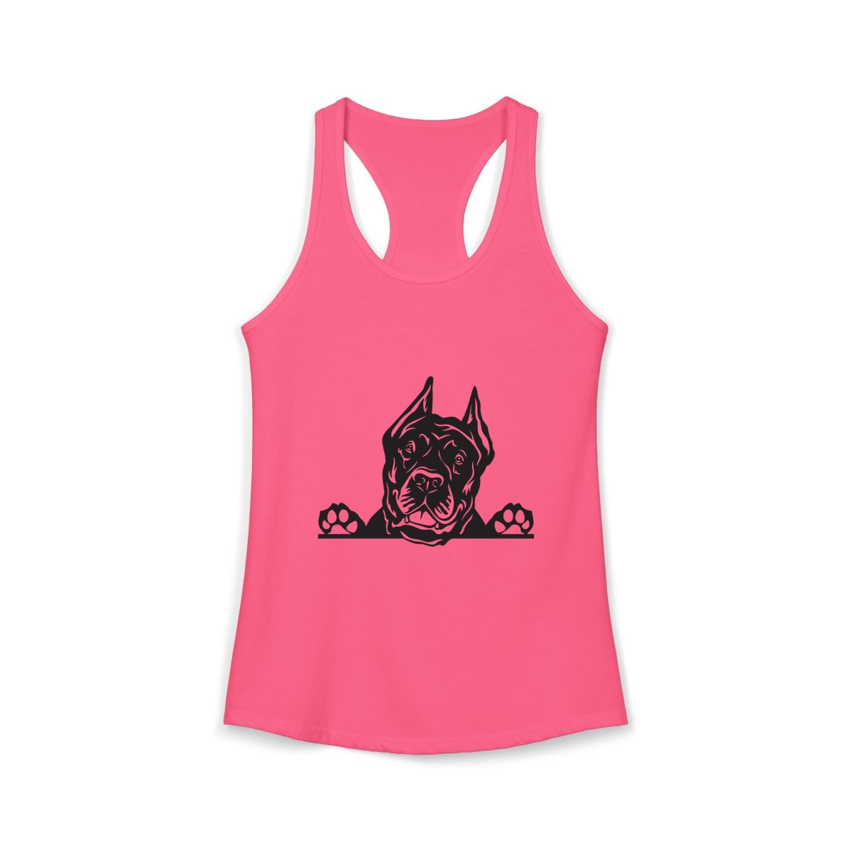 Peeking Cane Corso Tank Top