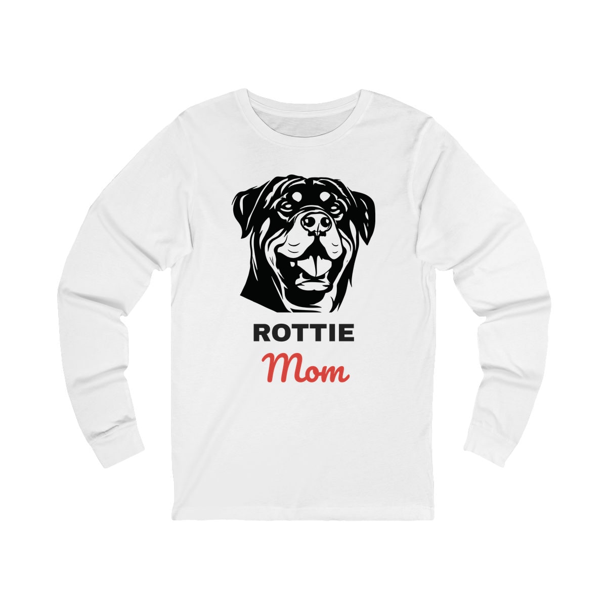 Rottweiler Mom Long Sleeve Shirt