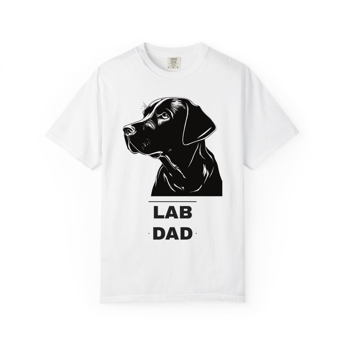 Lab Dad Comfort Colors Tee