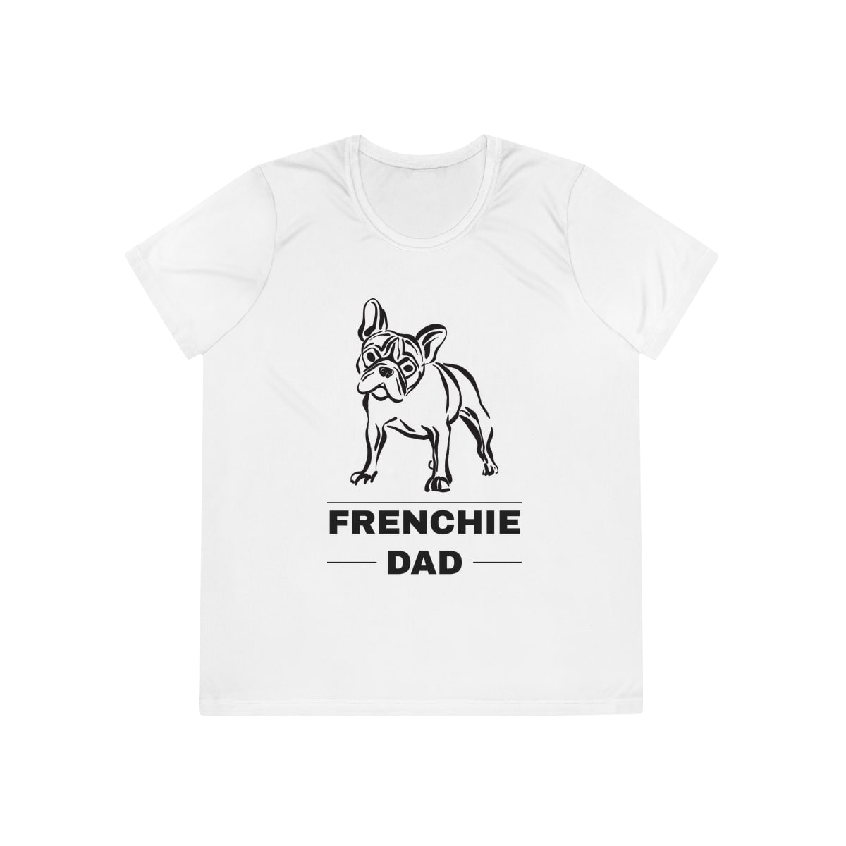 Frenchie Dad Ladies Competitor Tee by Sport-Tek