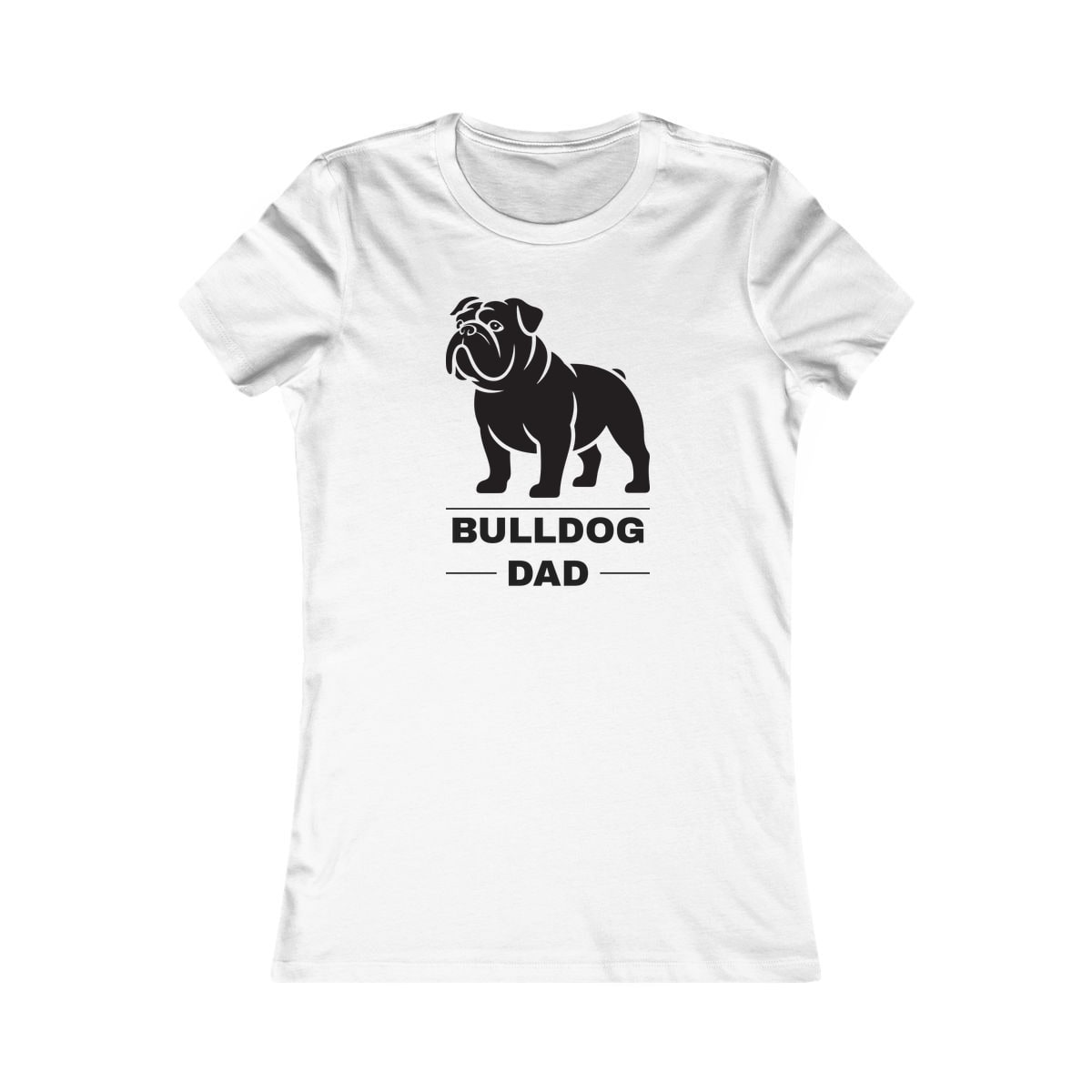Bulldog Dad Women's Shirt