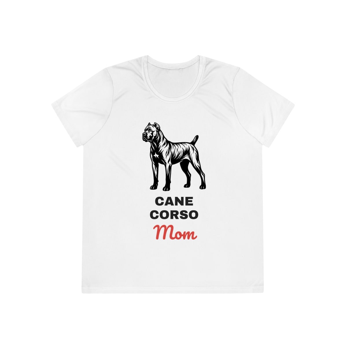 Cane Corso Mom Ladies Competitor Tee by Sport-Tek