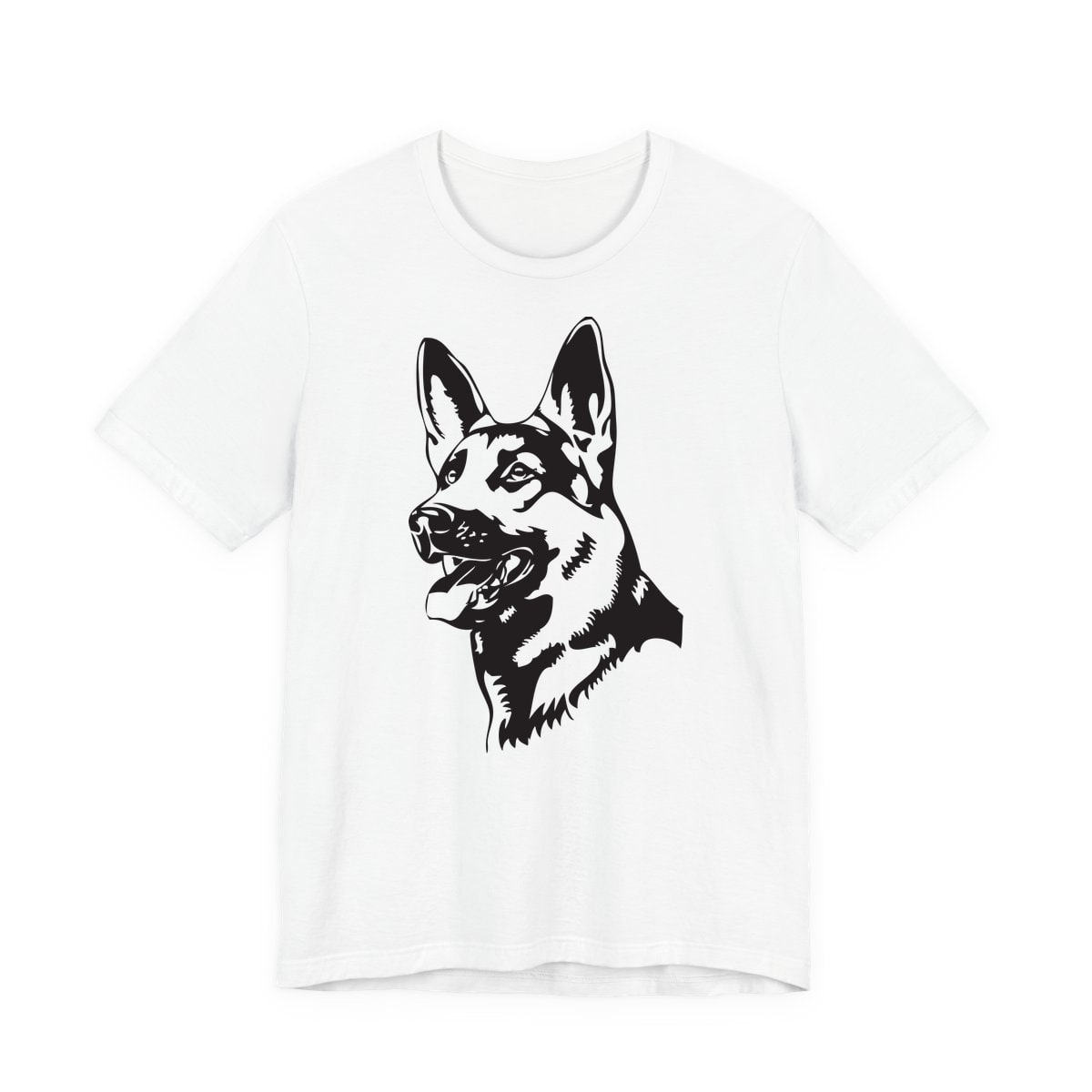 German Shepherd Portrait Jersey Tee