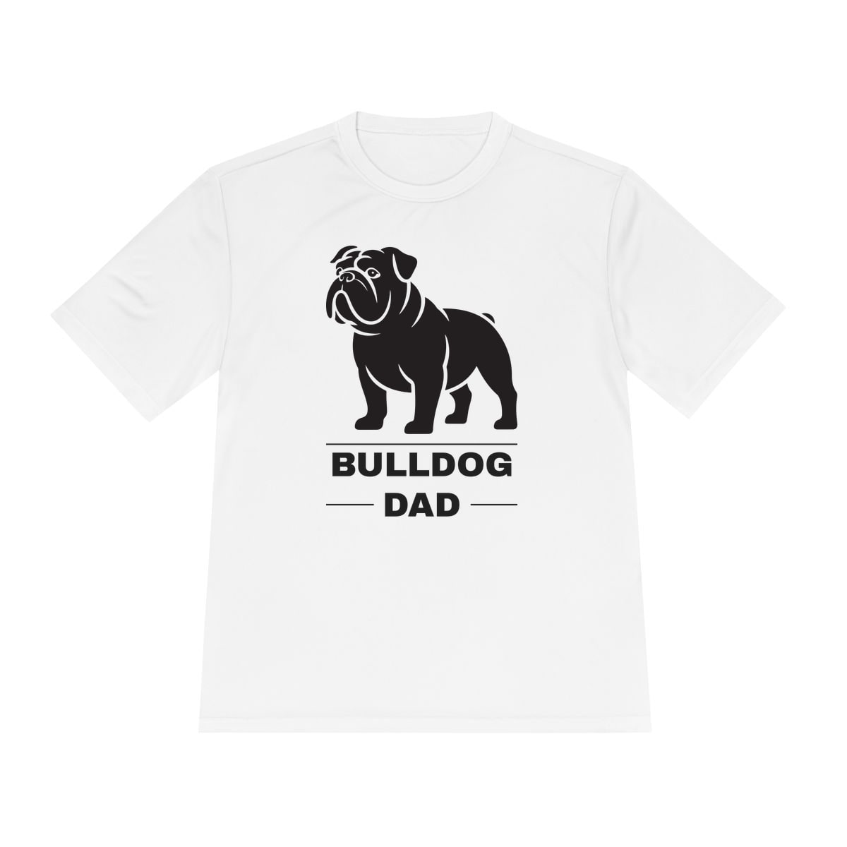 Bulldog Dad Moisture Wicking Tee by Sport-Tek